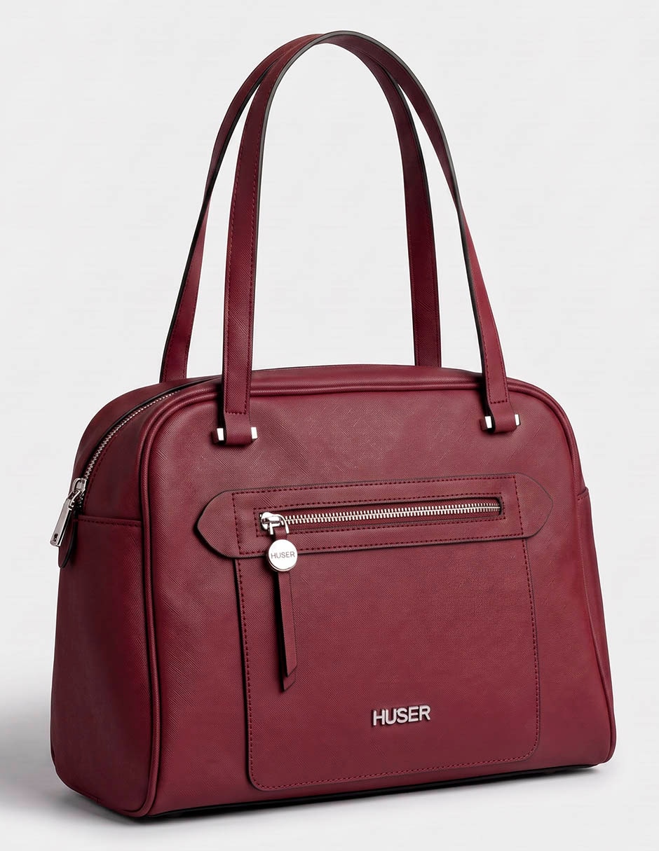 Bolsa bowler huser basics para mujer