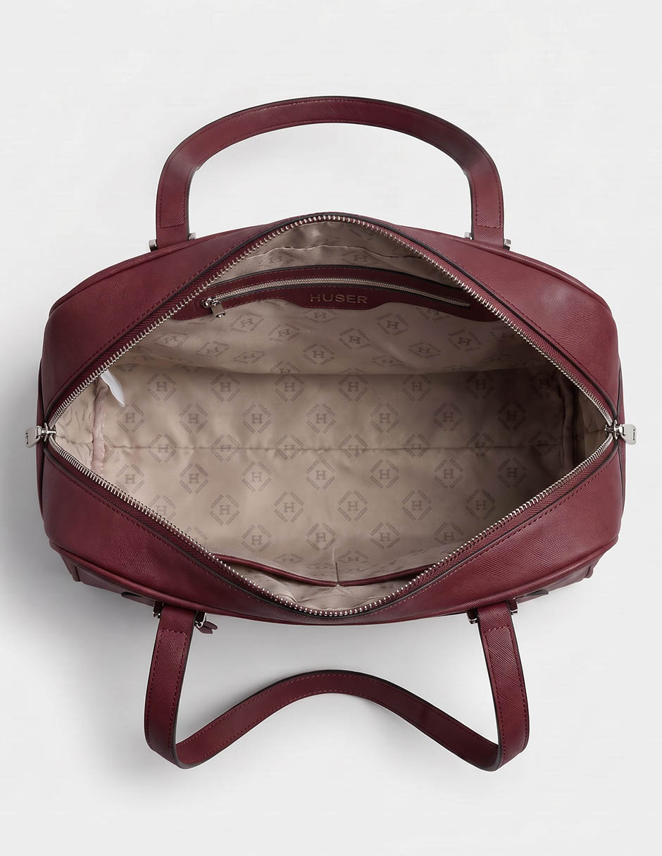 Bolsa bowler huser basics para mujer