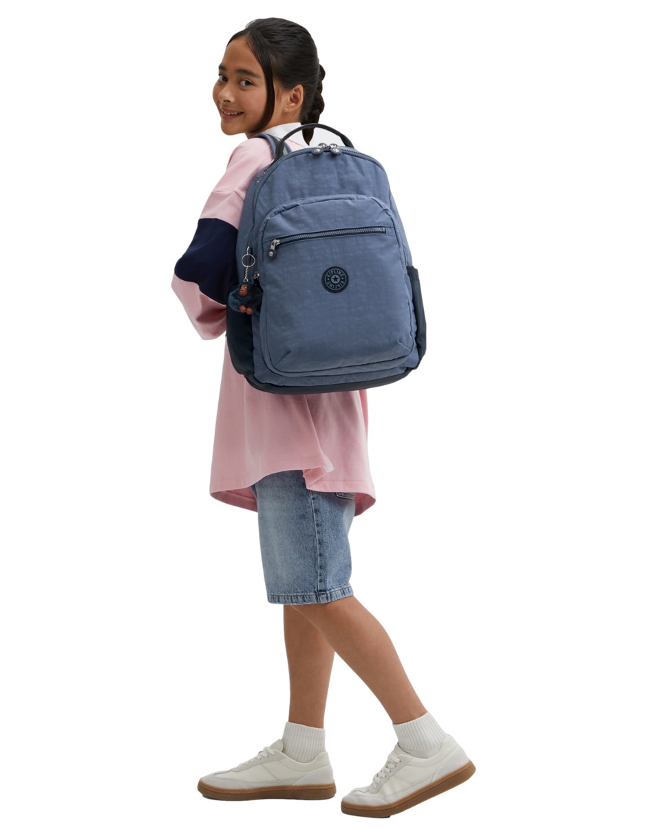 Mochila escolar Kipling impermeable para mujer
