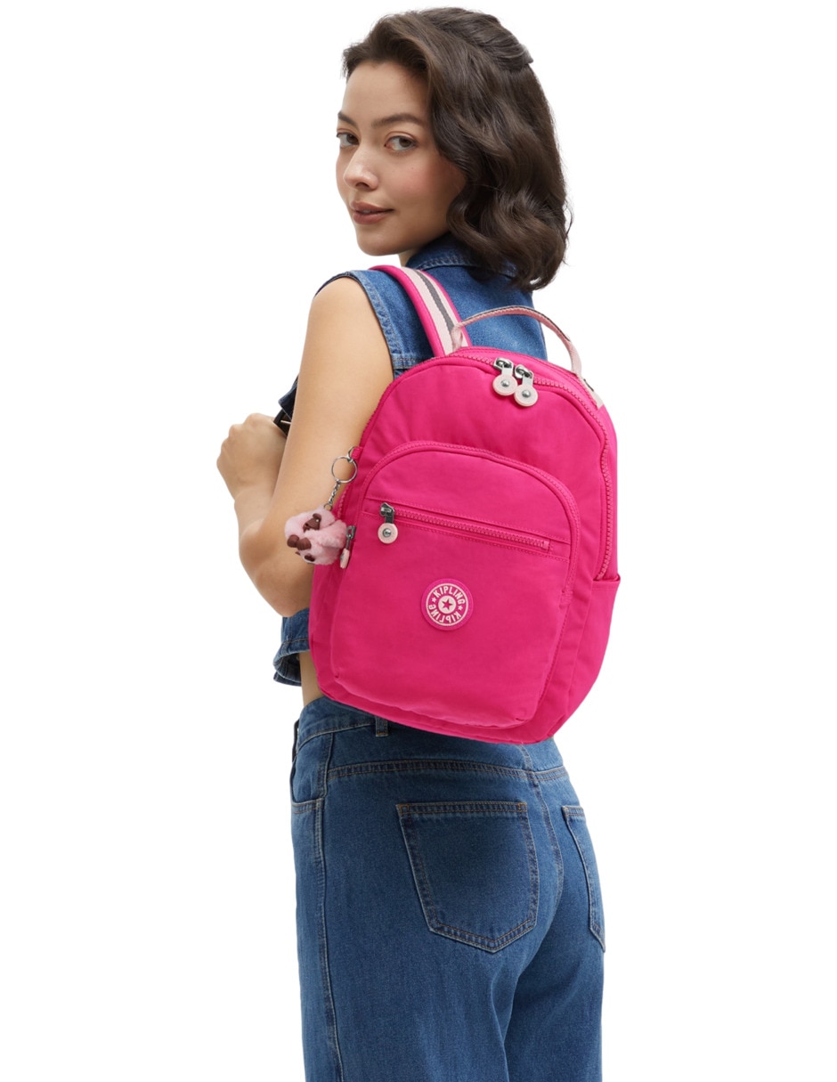 Mochila escolar Kipling impermeable para mujer