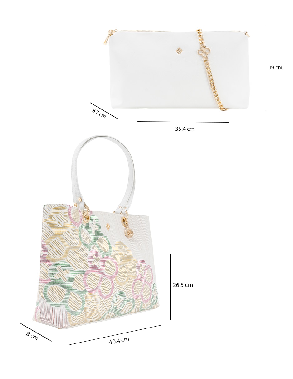 Bolsa satchel Jaime Ibiza Voces para mujer