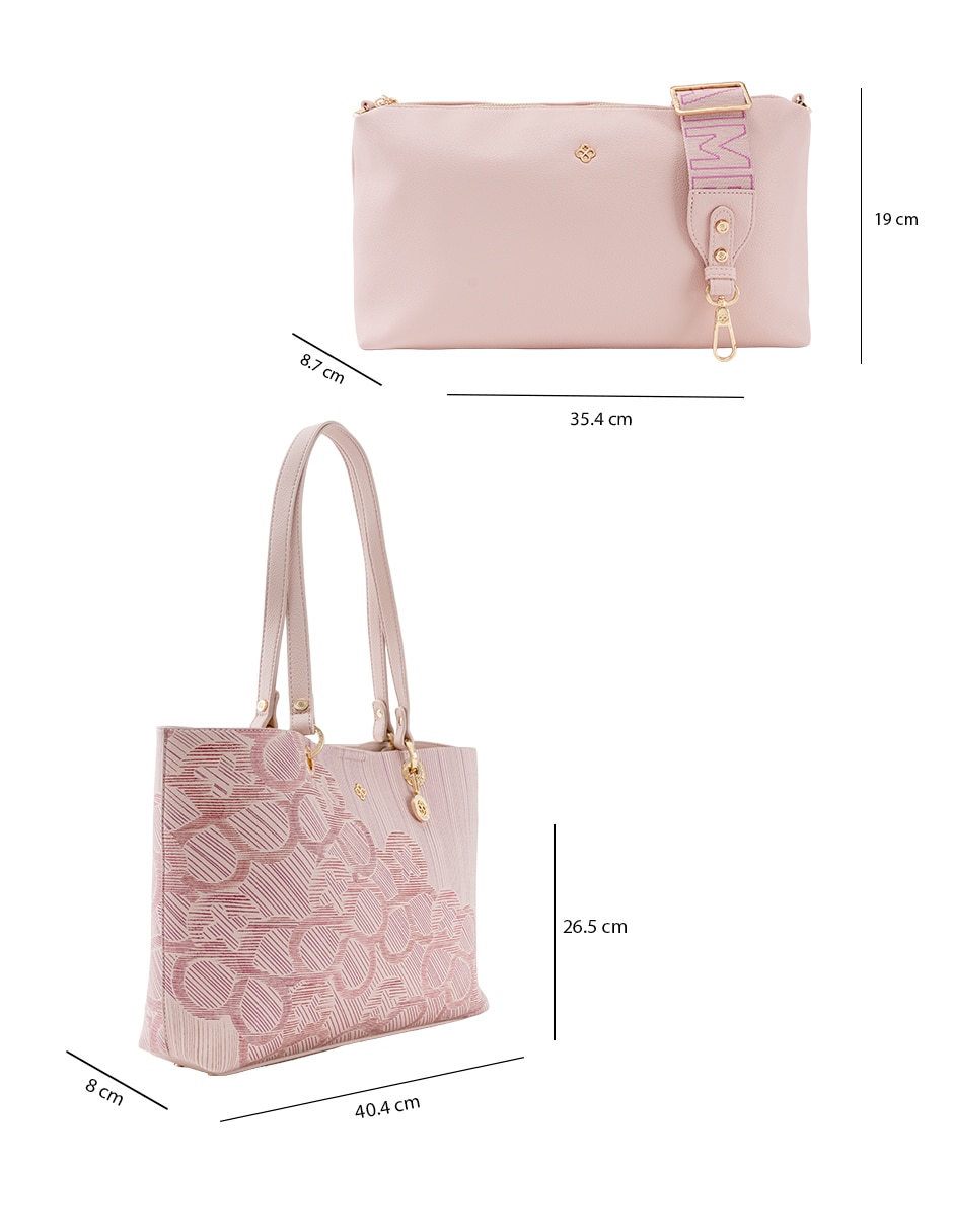Bolsa satchel Voces para mujer 2