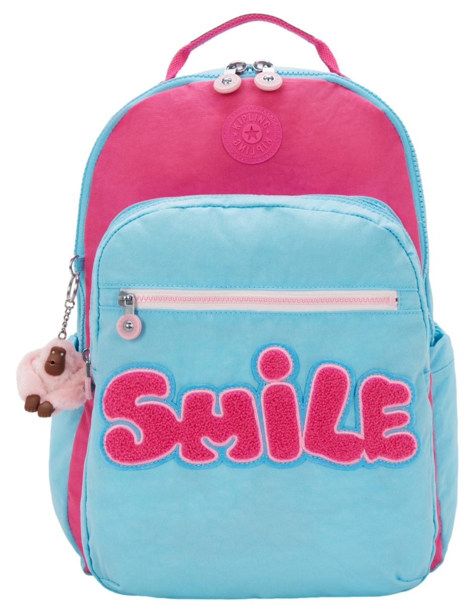 Mochila escolar Kipling impermeable para mujer