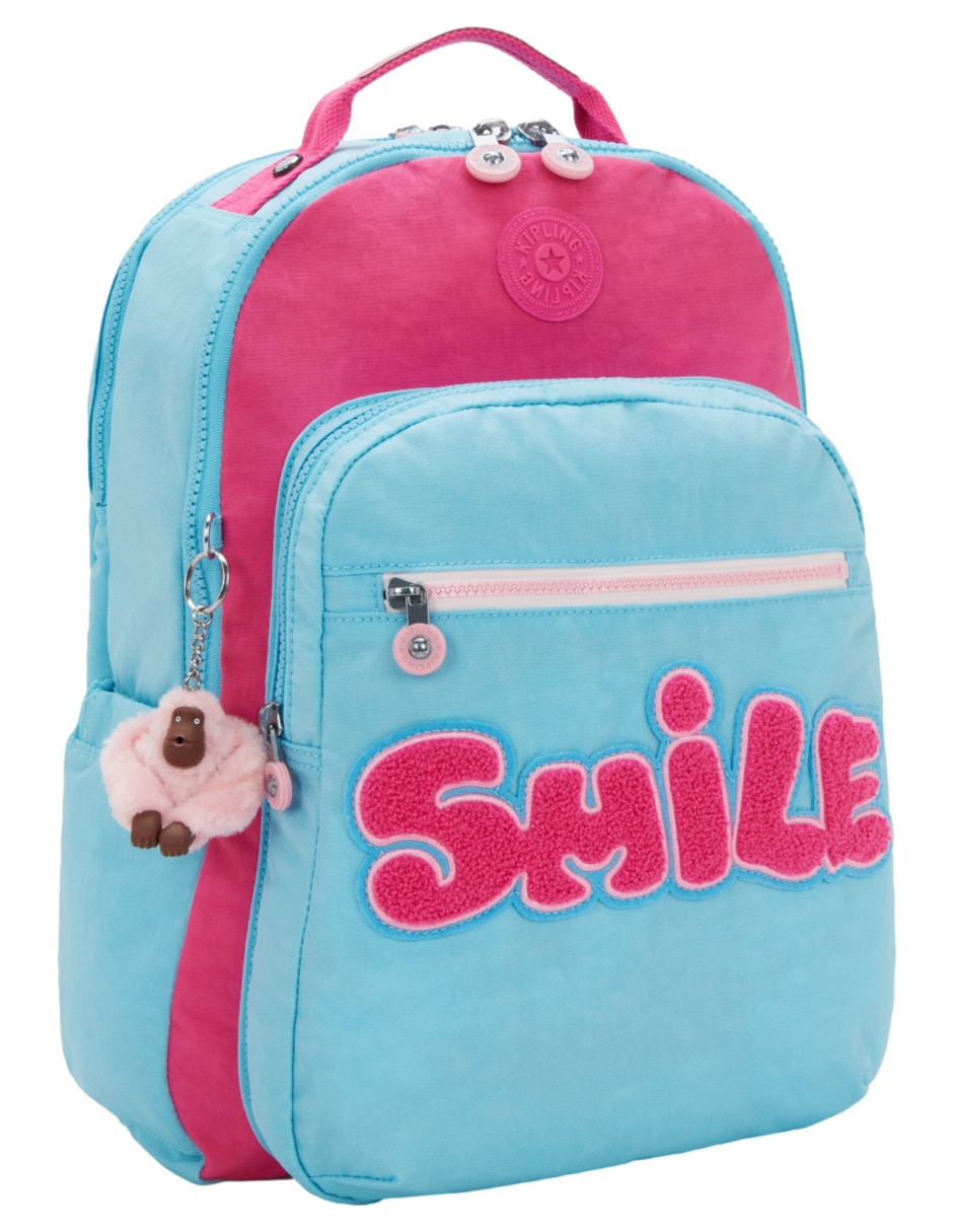 Mochila escolar Kipling impermeable para mujer