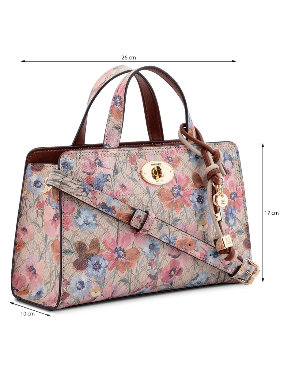 Bolsa satchel nine west khora para mujer