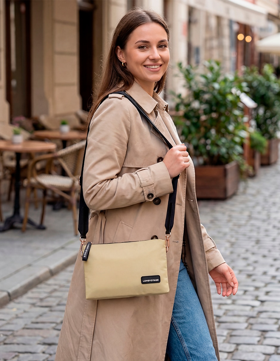 Bolsa crossbody Longvoyage Twin para mujer