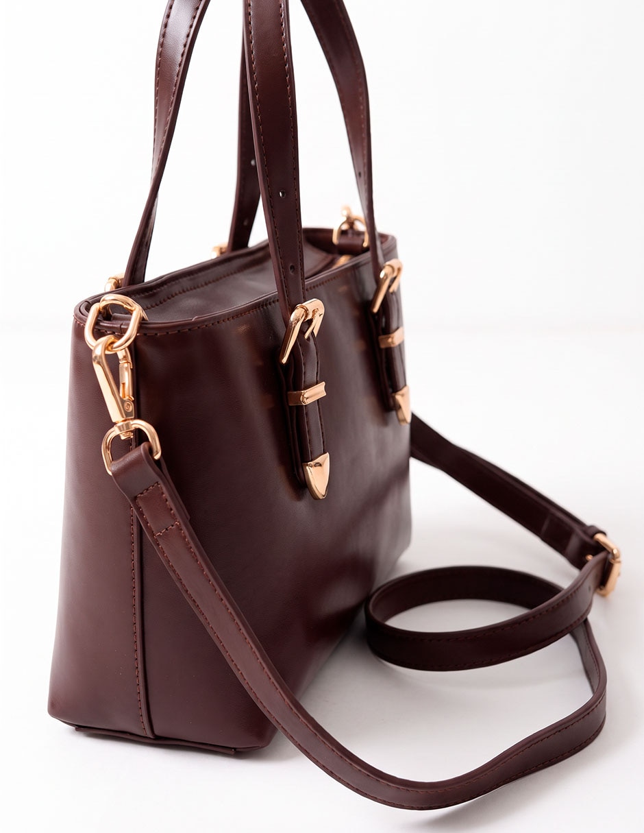 Bolsa shoulder de piel para mujer 3
