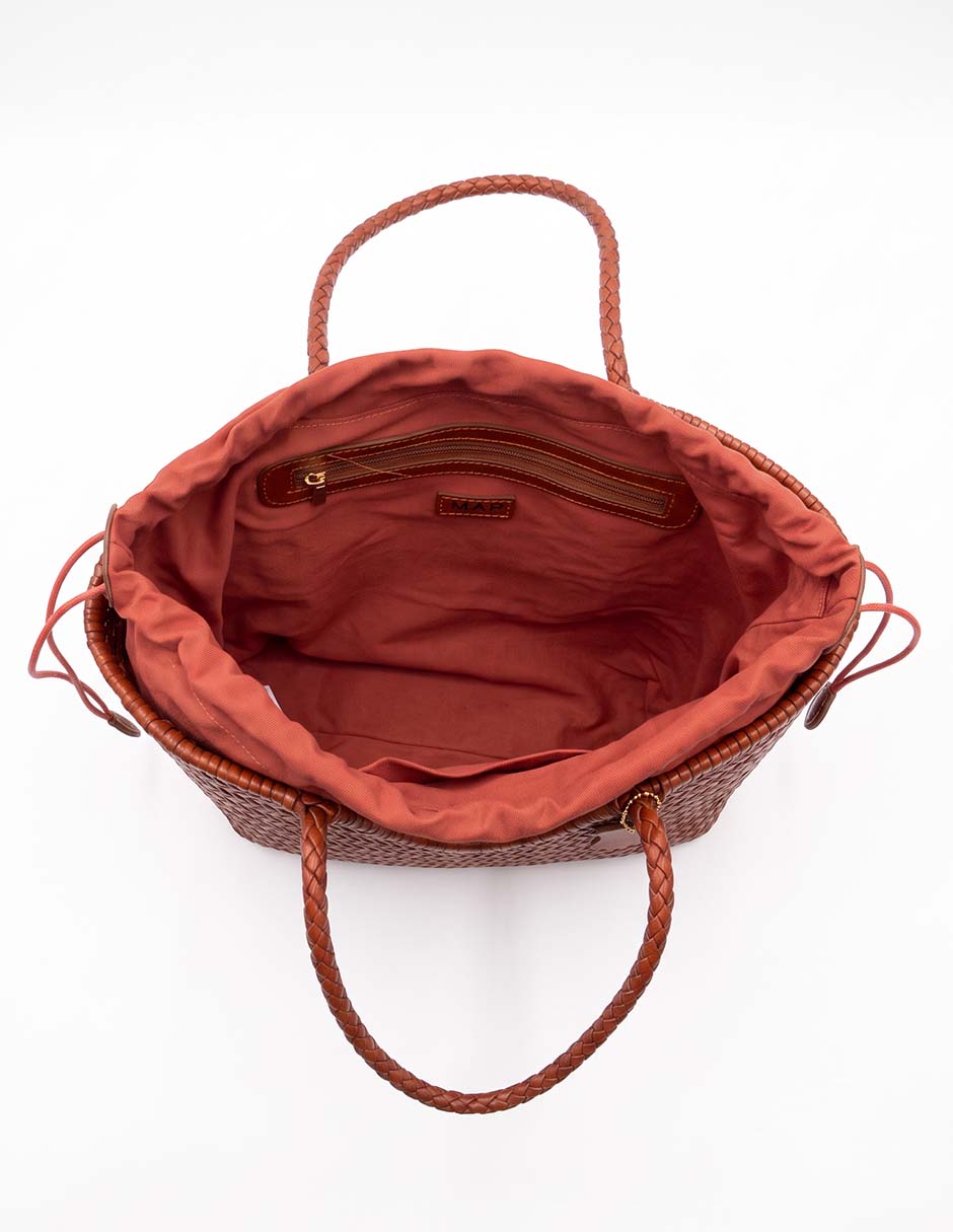 Bolsa shoulder de piel para mujer 4