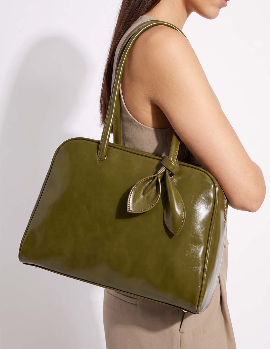 Bolsa bowler para mujer