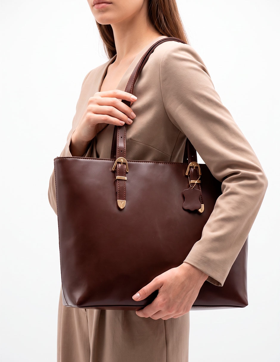 Bolsa tote de piel para mujer 2