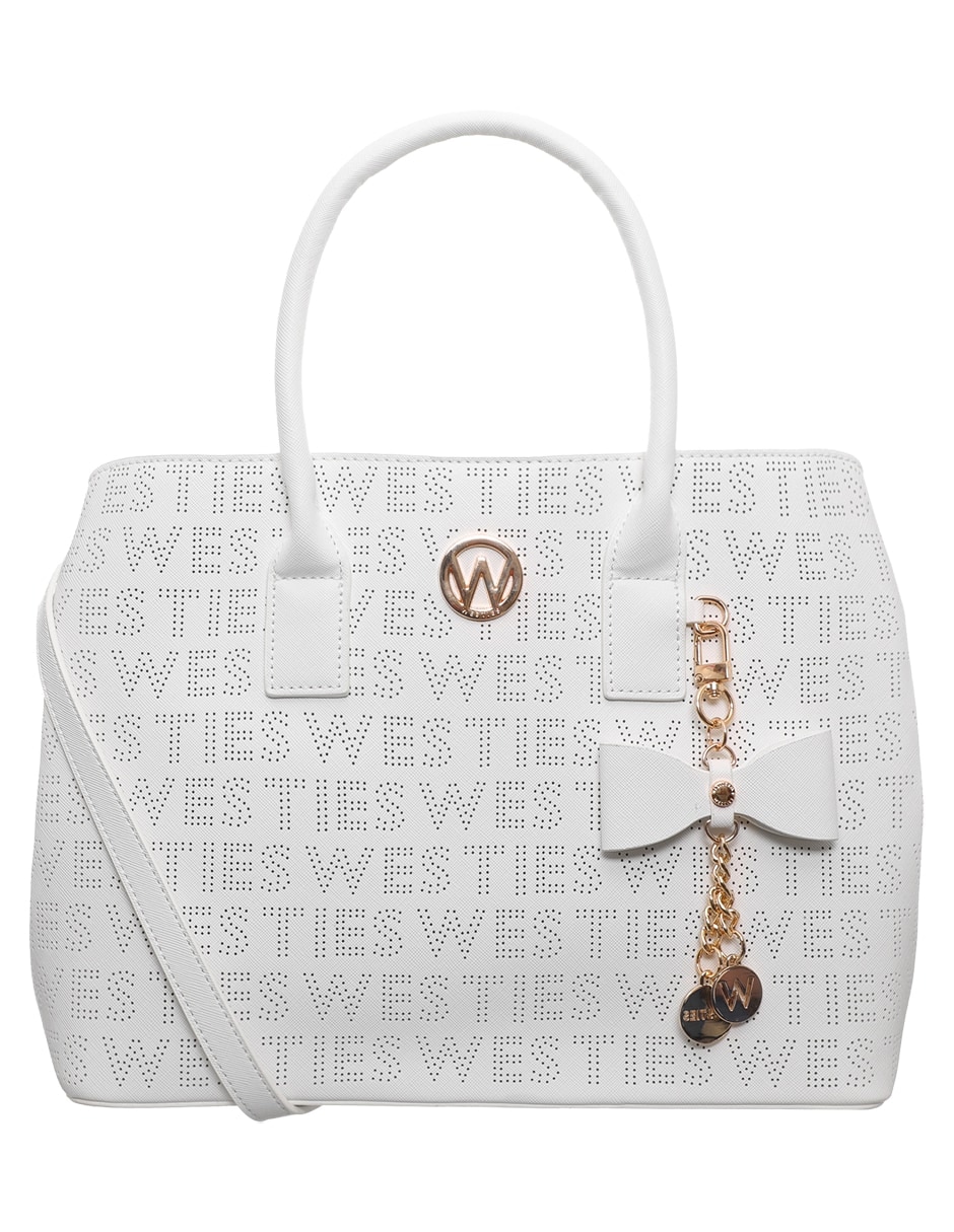 Set/bolsa satchel yardang de sintético para mujer