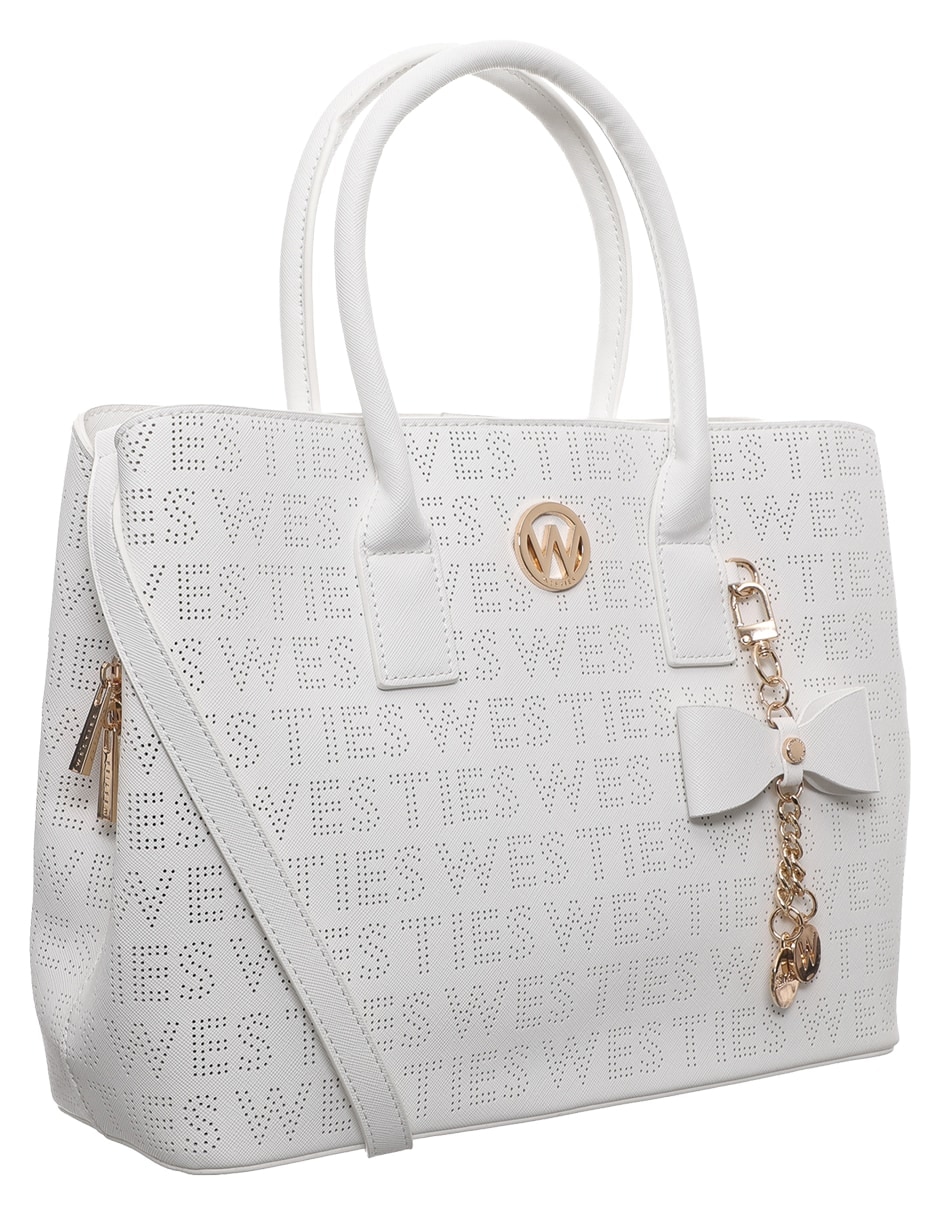 Set/bolsa satchel yardang de sintético para mujer 3
