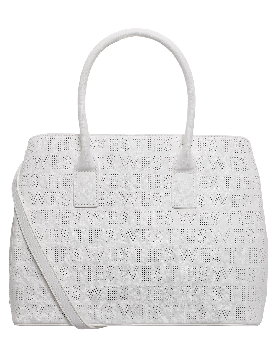 Set/bolsa satchel yardang de sintético para mujer 4