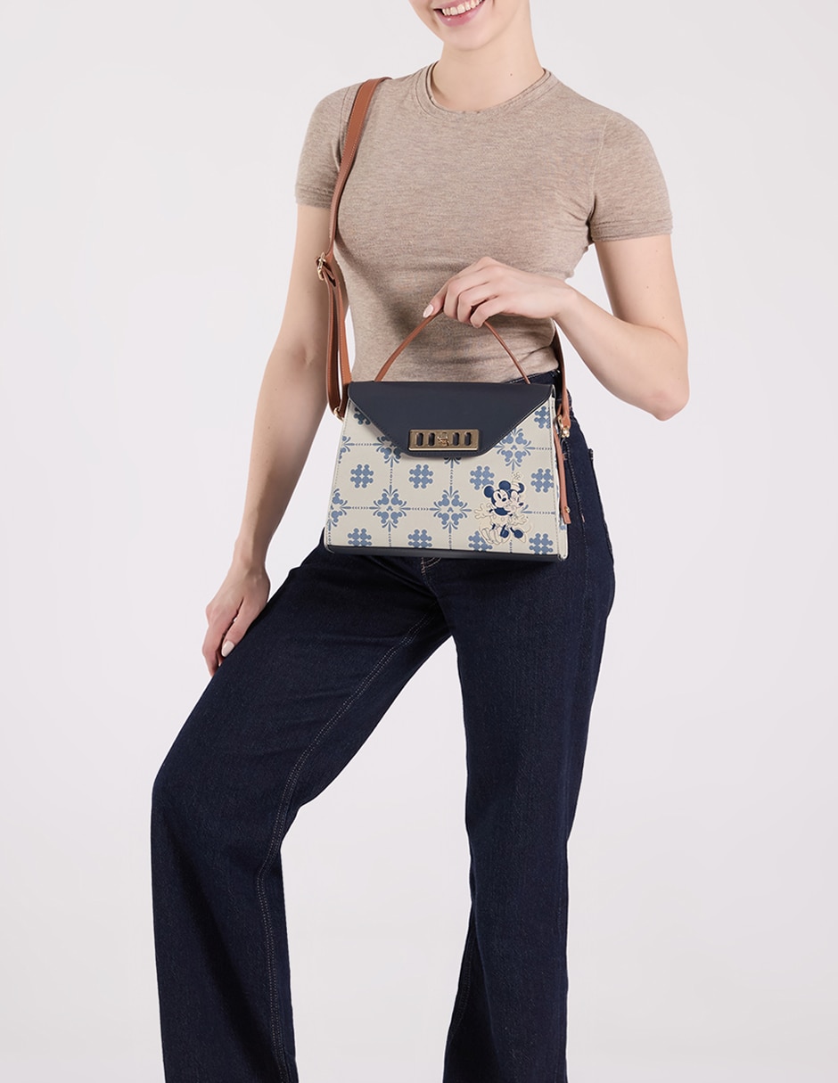 Bolsa satchel Kryo Mickey and Friends para mujer 6