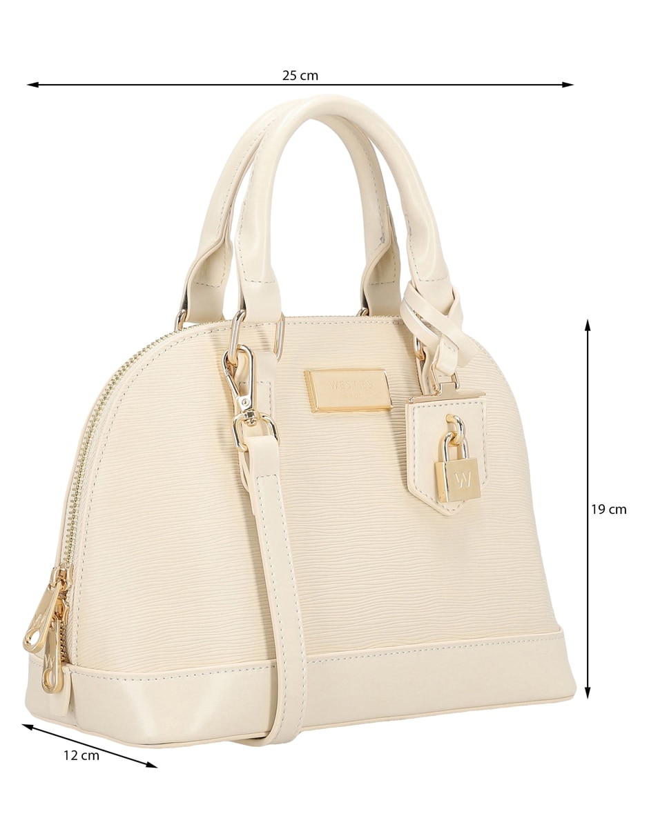 SATCHEL WESTIES, BEIGE