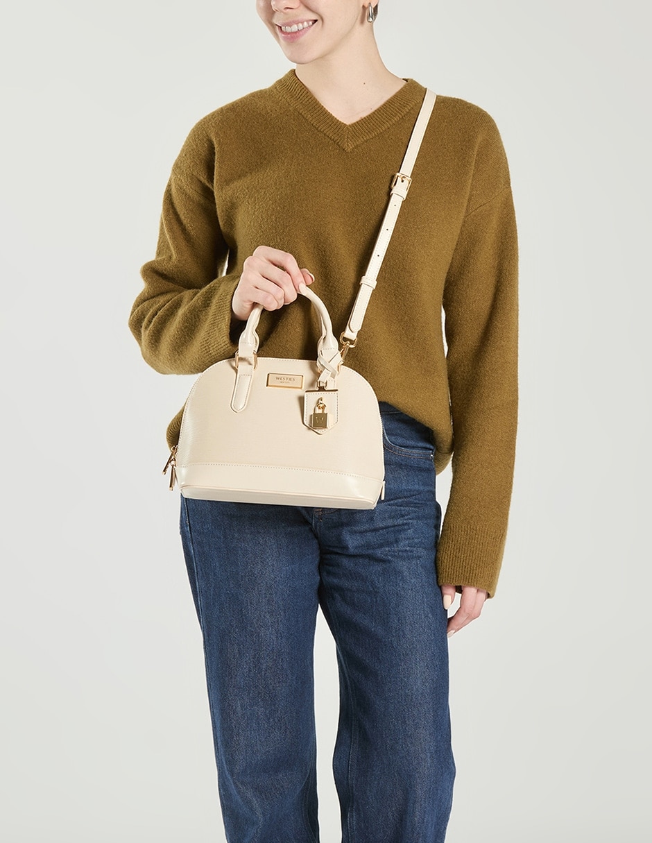 SATCHEL WESTIES, BEIGE