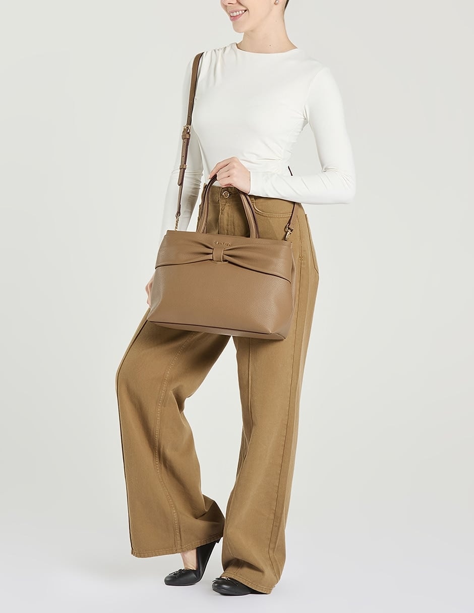 Bolsa satchel Cliffze para mujer 5