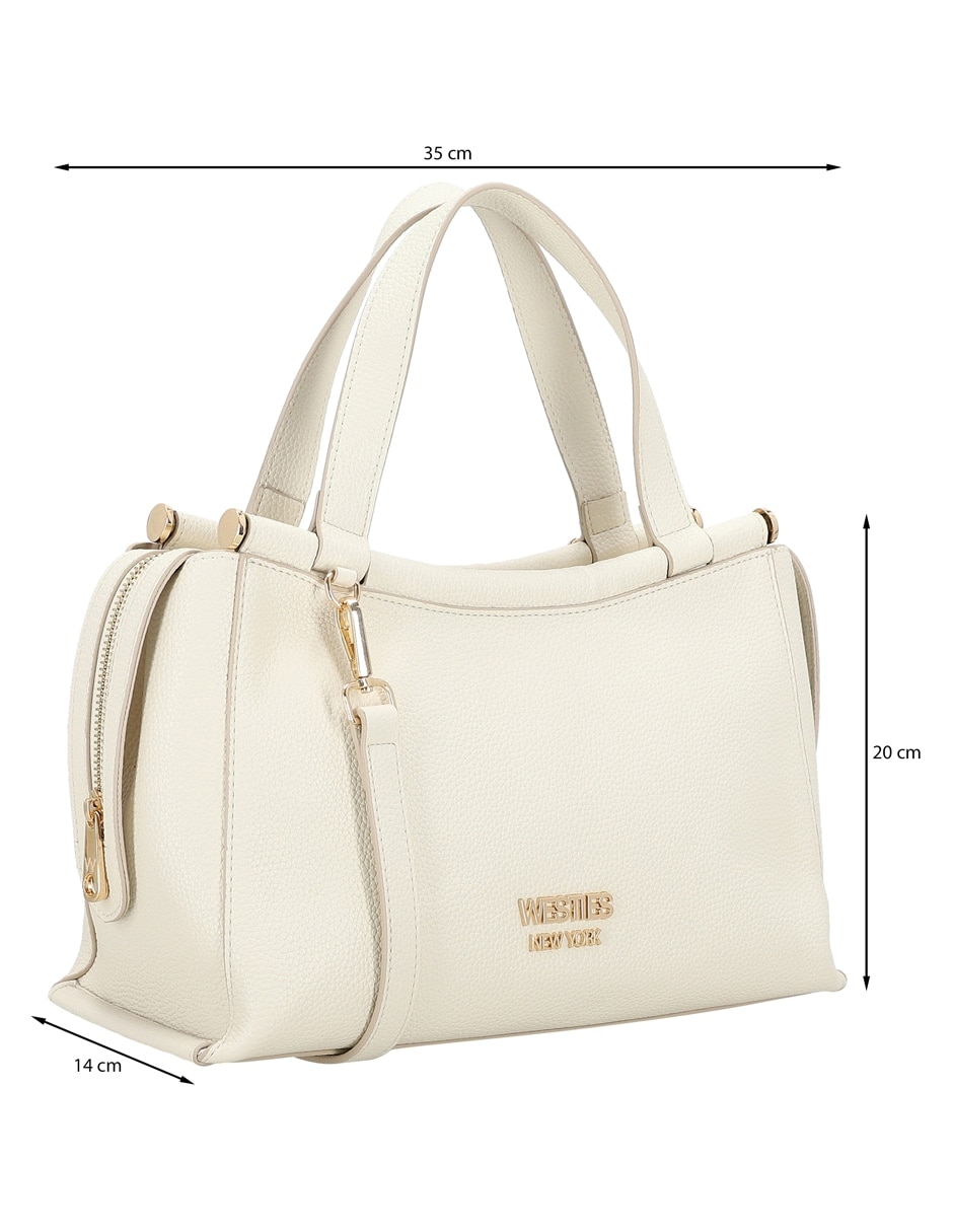 Bolsa satchel Zantenzo para mujer 8
