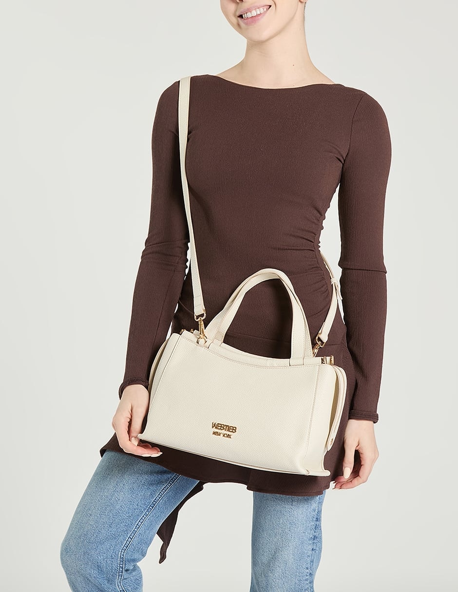 Bolsa satchel Zantenzo para mujer 3