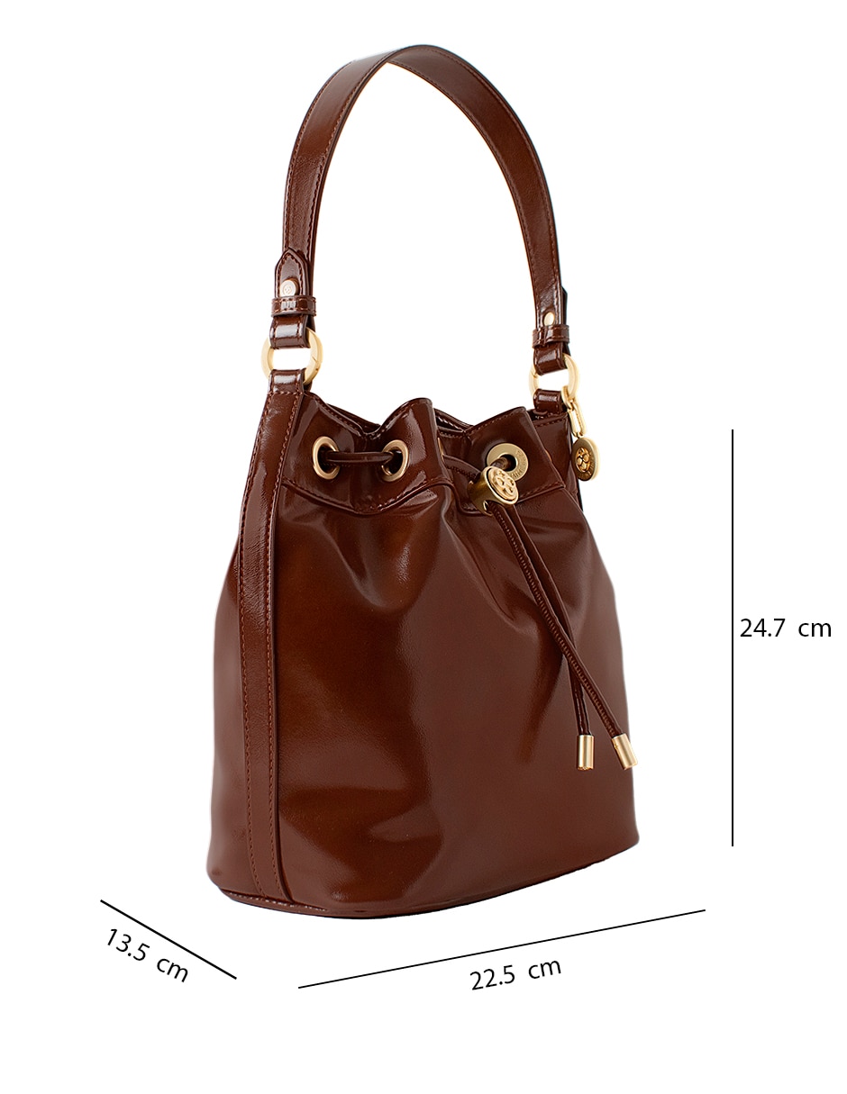 Bolsa bucket Instantes para mujer 5