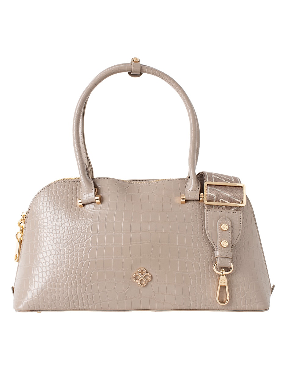 Set/bolsa bowler instantes de poliuretano para mujer