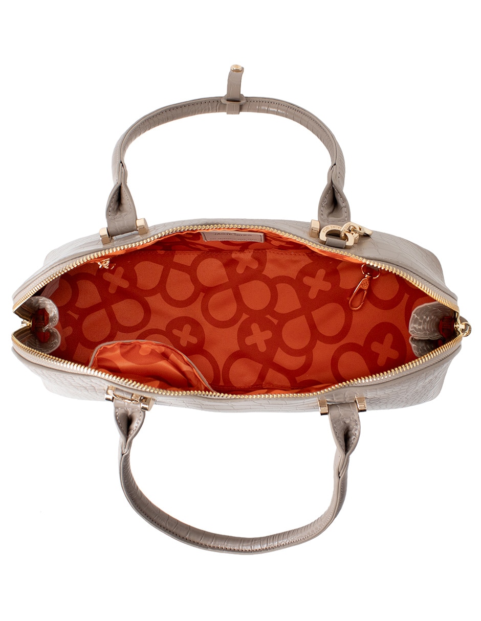 Set/bolsa bowler instantes de poliuretano para mujer 4
