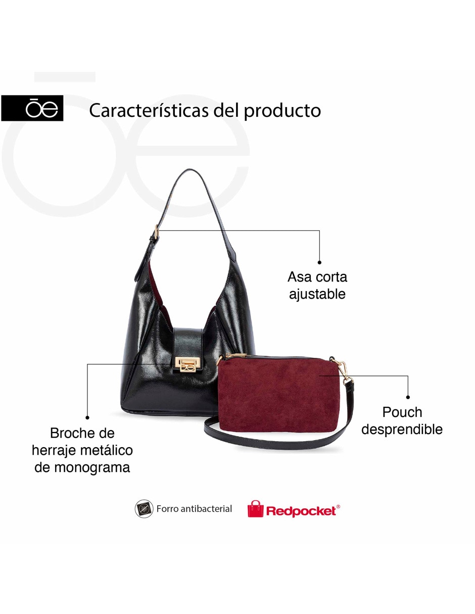 Bolsa hobo aradi para mujer 6