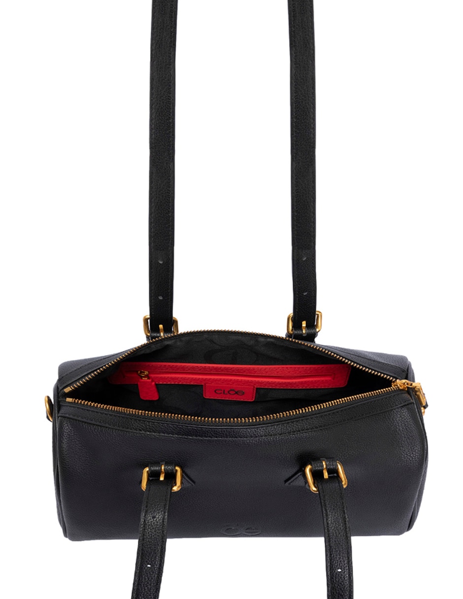 Bolsa bowler rejilia para mujer 6
