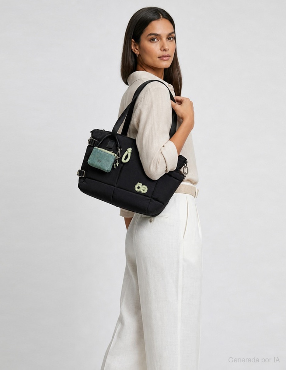 TOTE CLOE, NEGRO