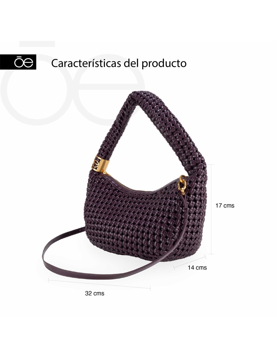 Set/bolsa hobo ozonia de sintético para mujer 9