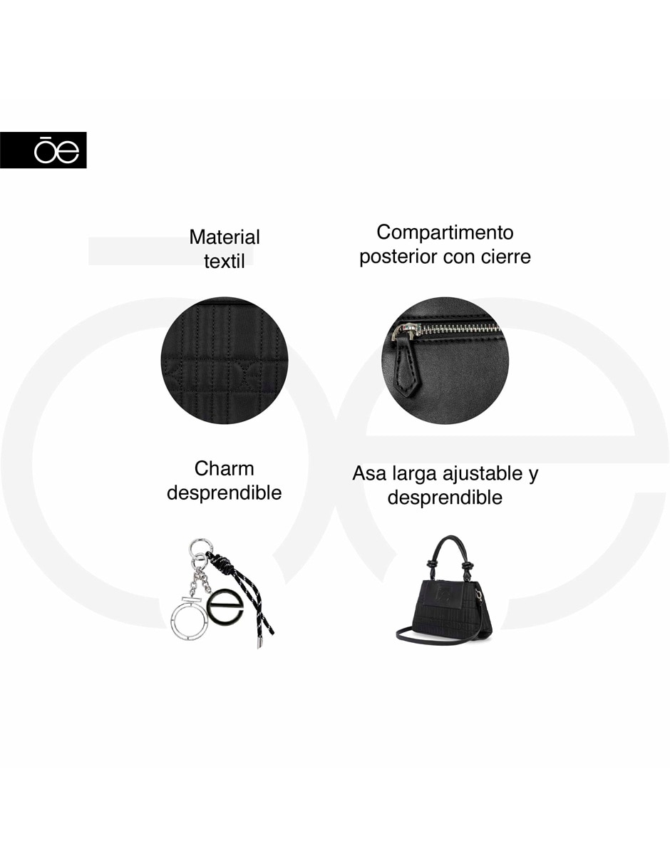 Bolsa satchel yvalni para mujer 2