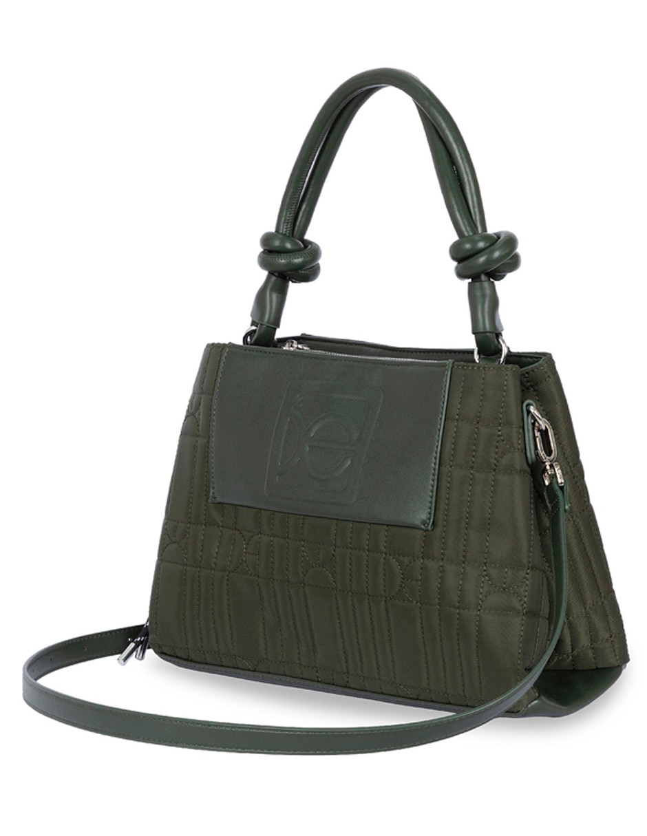 SATCHEL CLOE, VERDE OLIVO