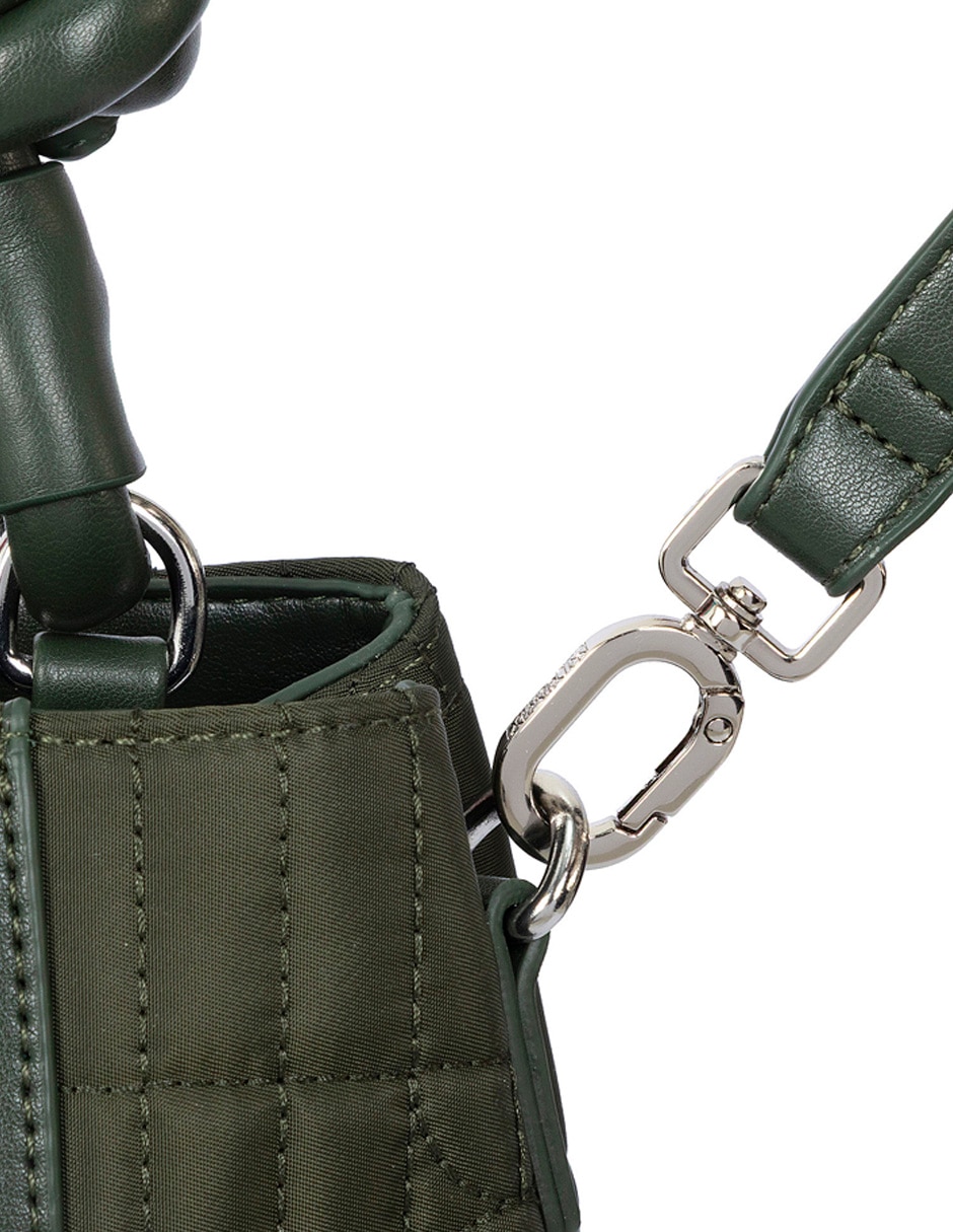 SATCHEL CLOE, VERDE OLIVO