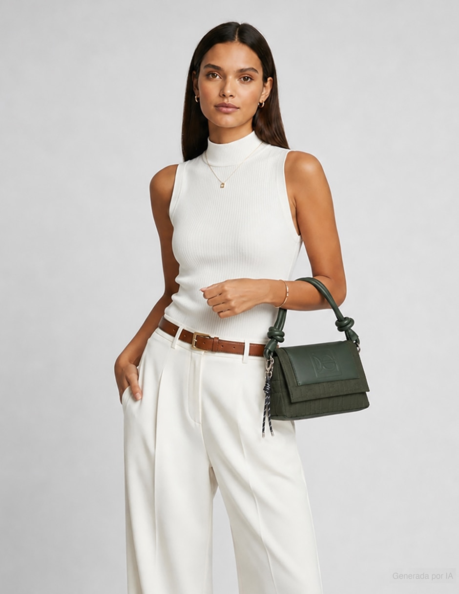 CROSSBODY CLOE, VERDE OLIVO