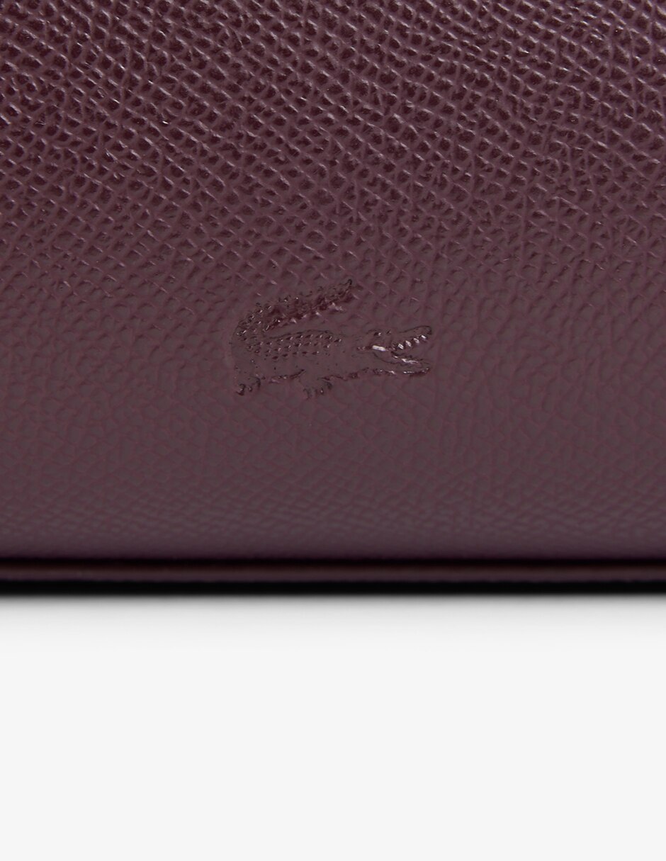 Bolsa satchel champs elysees de piel para mujer 4