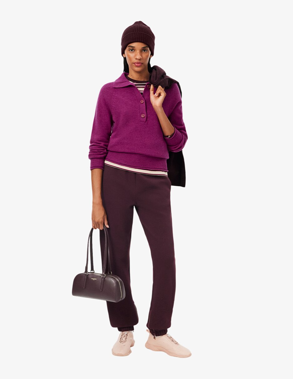 Bolsa satchel champs elysees de piel para mujer 6