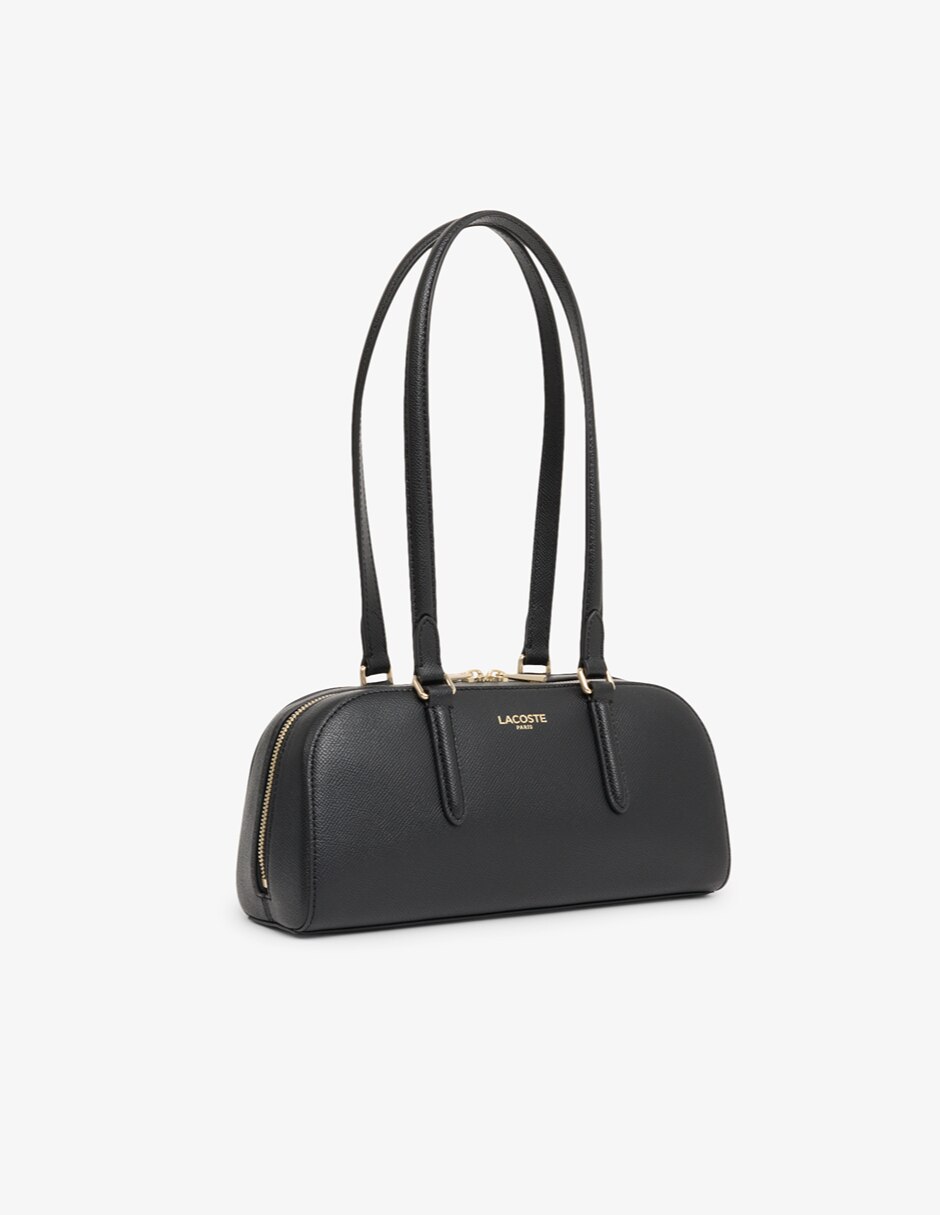 Bolsa satchel champs elysees de piel para mujer 3