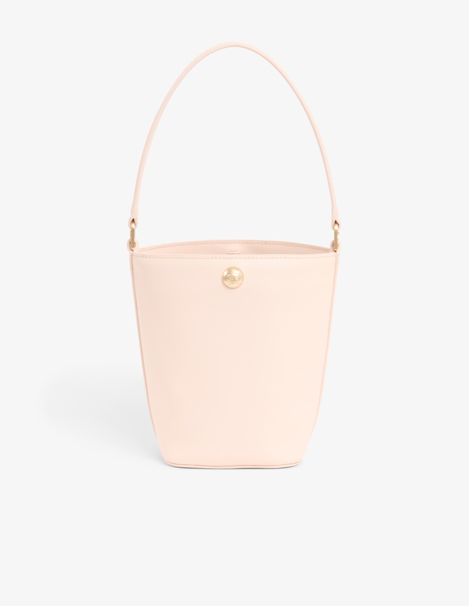 Bolsa bucket tennis bliss de piel para mujer