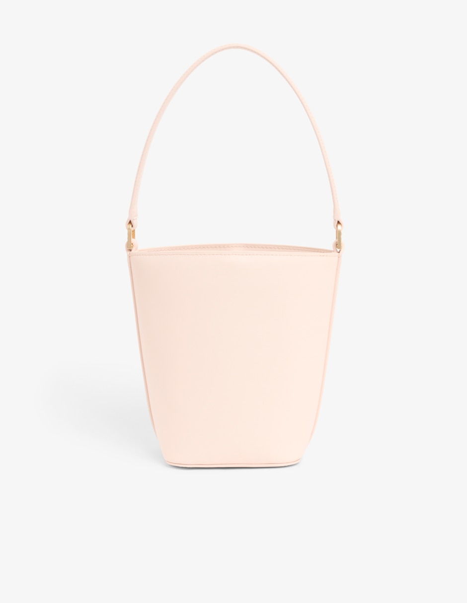 Bolsa bucket tennis bliss de piel para mujer 6