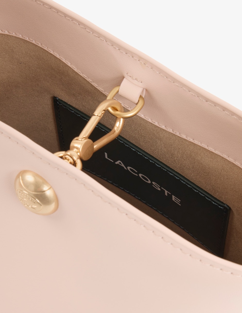 Bolsa bucket tennis bliss de piel para mujer 3