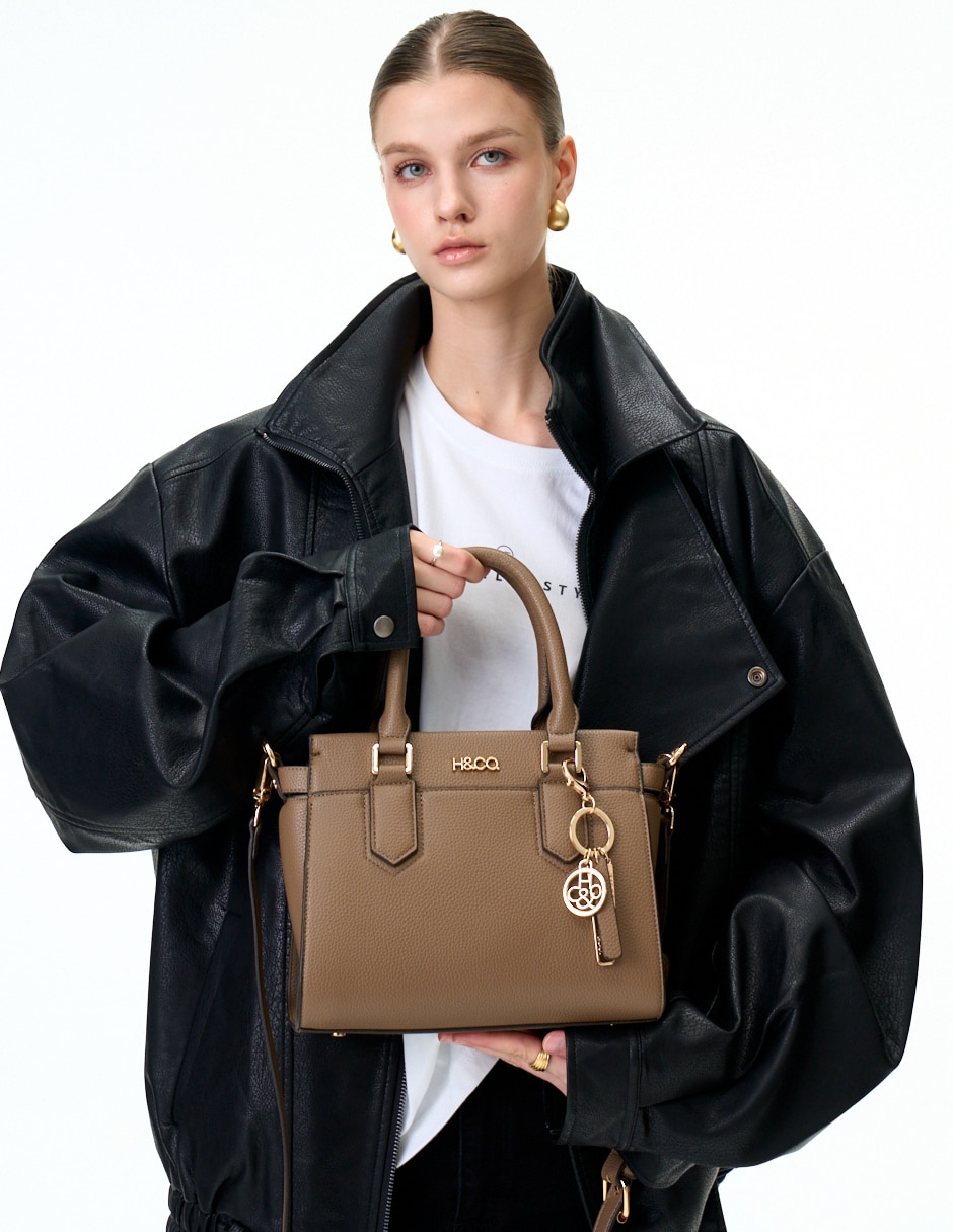 SATCHEL H&CO, TAUPE