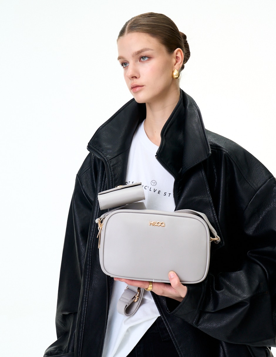 Bolsa crossbody H&CO Grace para mujer