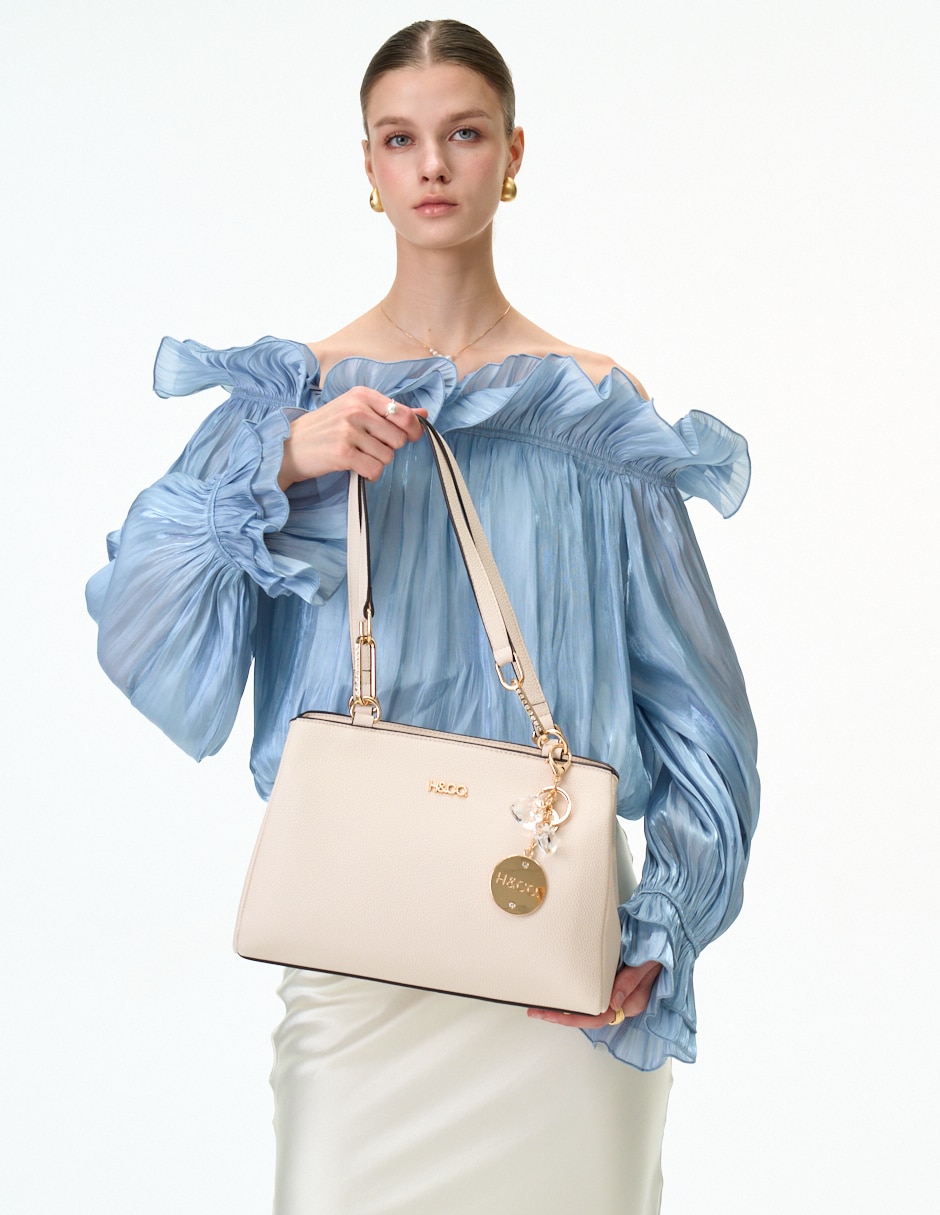 Bolsa satchel h&co nova para mujer