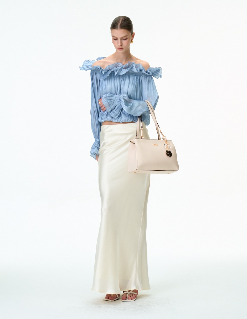 Bolsa satchel h&co nova para mujer