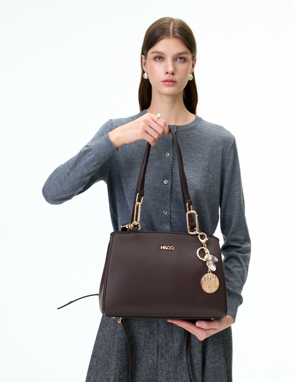 Bolsa satchel nova para mujer 5