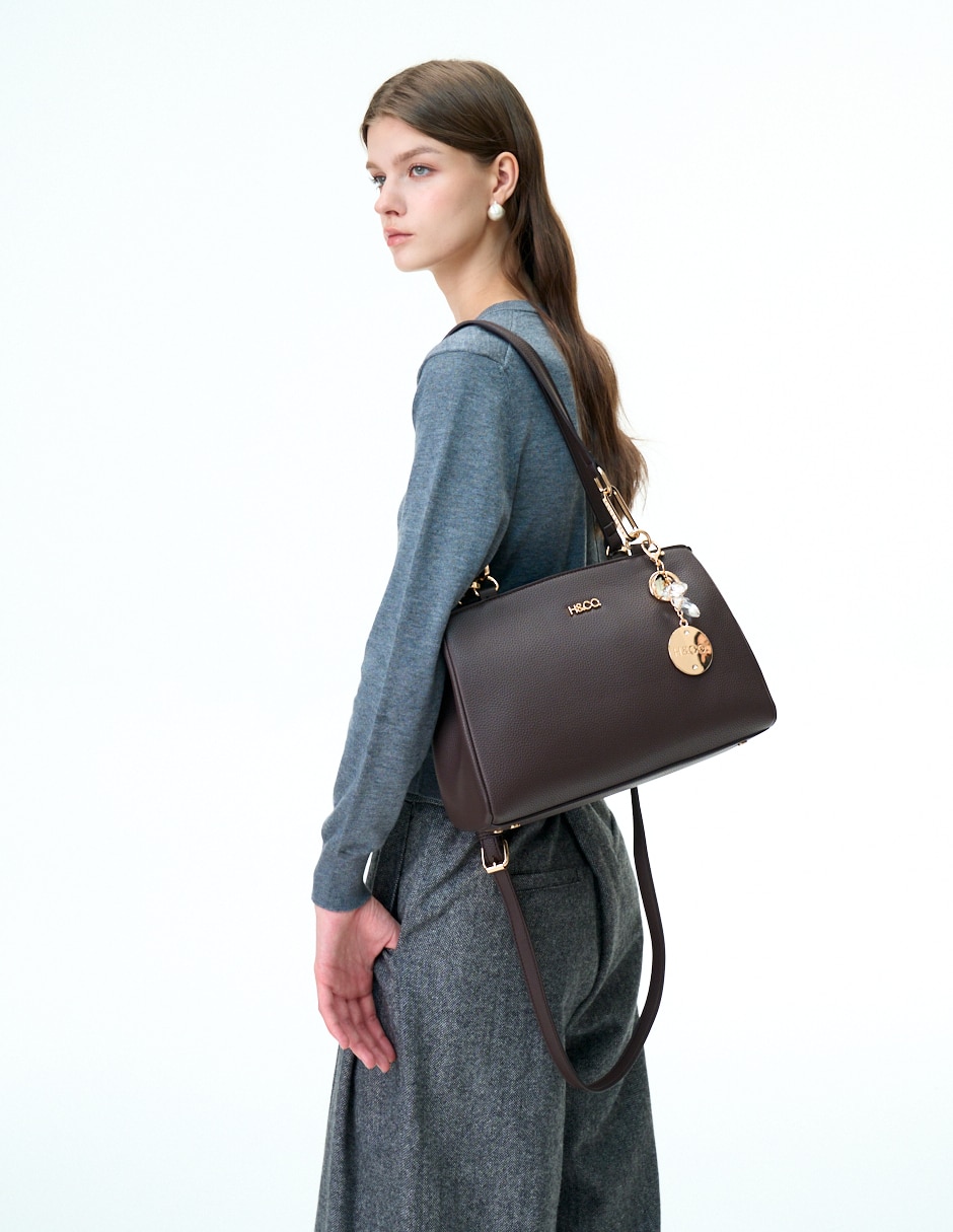 Bolsa satchel nova para mujer 6