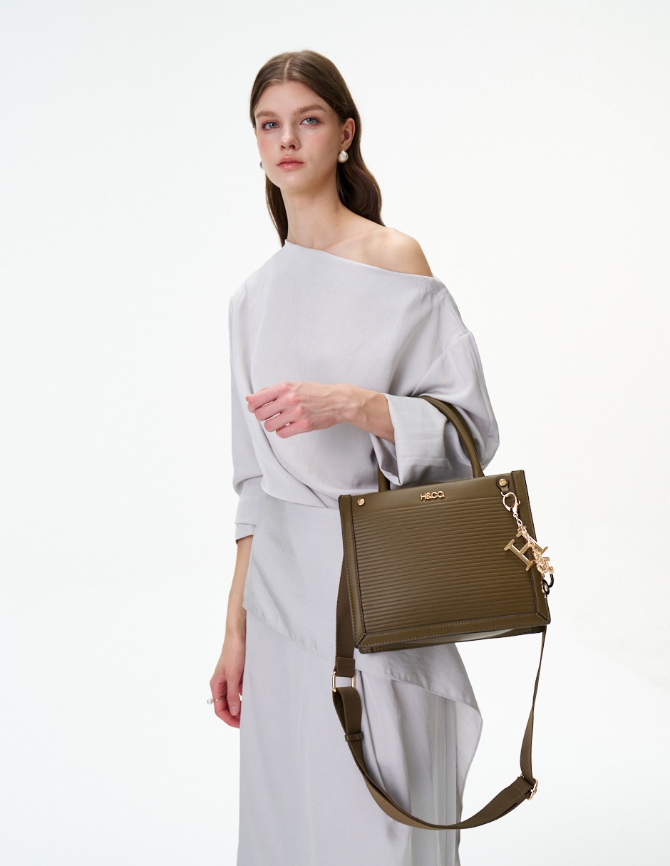 Bolsa satchel Riley para mujer 6