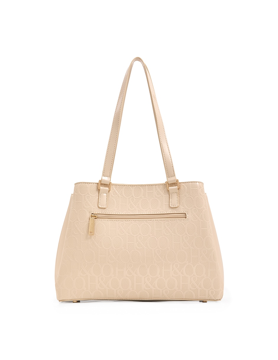 Bolsa tote Sophia de charol para mujer 3