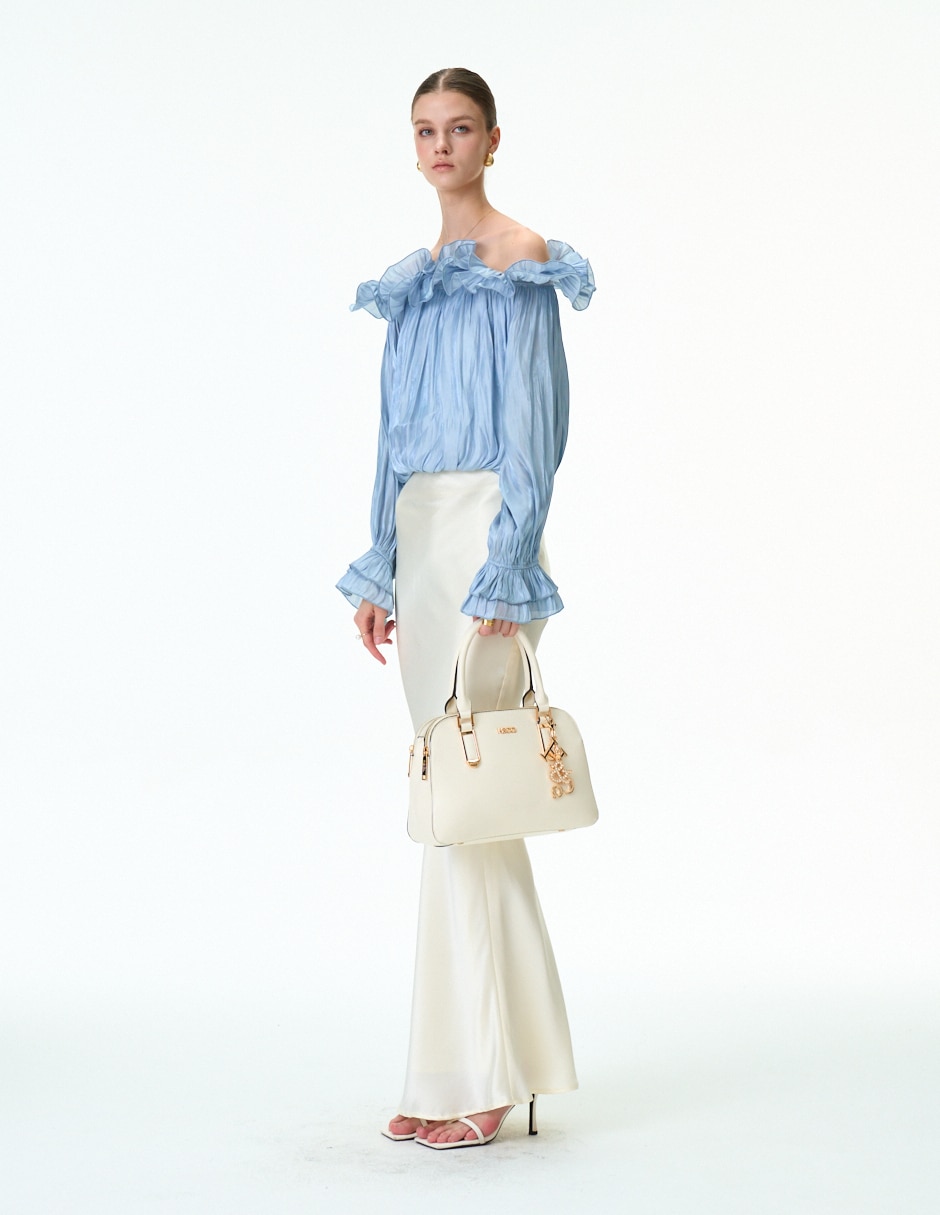 SATCHEL H&CO, BEIGE