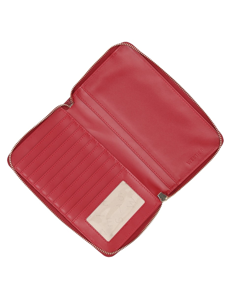 CARTERA WESTIES CARTERA HBCIRCIN, ROJO